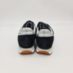 Saucony Sneakers Jazz Nera con talloncino argento