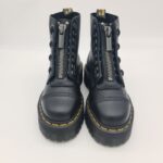 Dr.Martens Sinclair nero platform in nappa anfibio donna