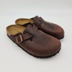 Birkenstock Boston habana oiled leather Sabot unisex