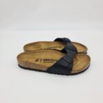 Birkenstock Madrid nero ciabatte unisex