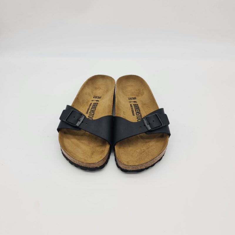 Birkenstock Madrid nero ciabatte unisex