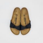 Birkenstock Madrid nero ciabatte unisex