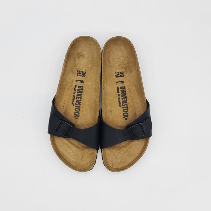 Birkenstock Madrid nero ciabatte unisex