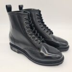 Cult anfibio donna sabbath 420 mid pelle nera lucida