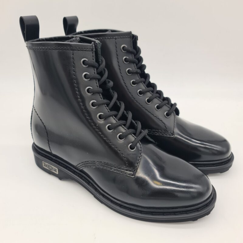 Cult anfibio donna sabbath 420 mid pelle nera lucida