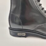 Cult anfibio donna sabbath 420 mid pelle nera lucida