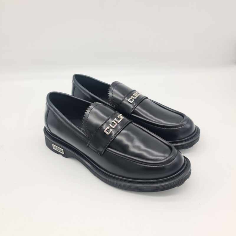 Cult mocassino donna sabbath pelle nera