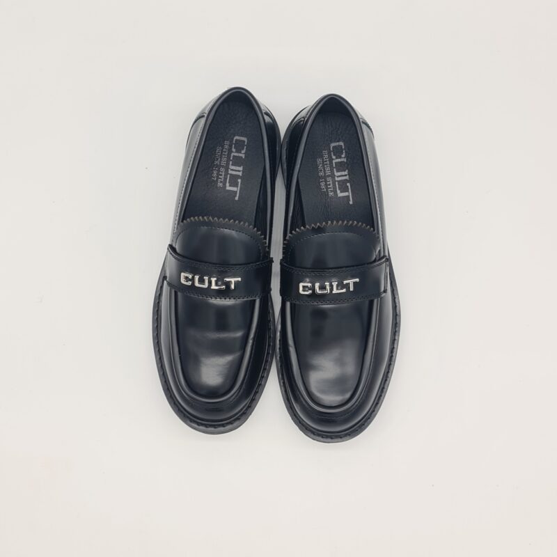 Cult mocassino donna sabbath pelle nera