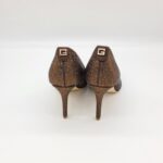 Guess décolletté donna marrone bronzo strass