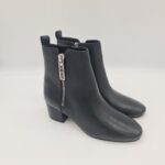 Guess tronchetto donna pelle nera