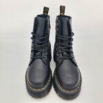 Dr.Martens Jadon pisa donna pelle martellata nera