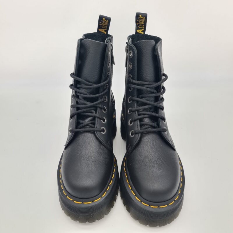 Dr.Martens Jadon pisa donna pelle martellata nera