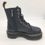 Dr.Martens Jadon pisa donna pelle martellata nera