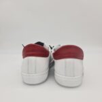 2Star sneakers low uomo bianca stella rossa