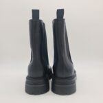 Les Tulipes tronchetto donna pelle nera