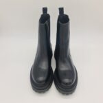 Les Tulipes tronchetto donna pelle nera