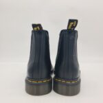 Dr.Martens tronchetto unisex 2976 ys nero smooth riga gialla