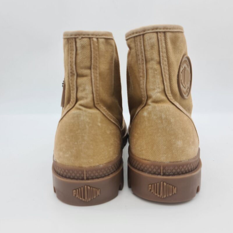 Palladium anfibio uomo Pampa hi tela beige scuro woodlin