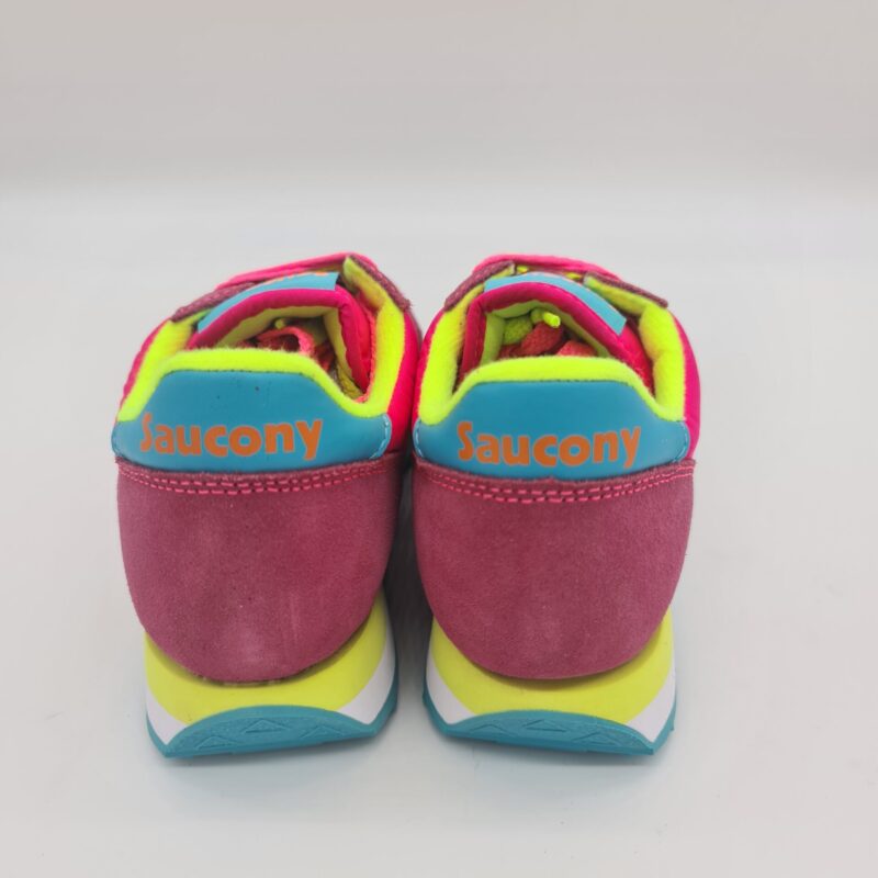 Saucony jazz sneakers donna fucsia gialla azzurra