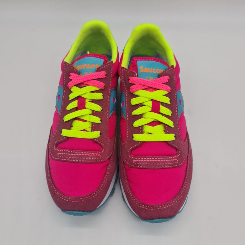Saucony jazz sneakers donna fucsia gialla azzurra