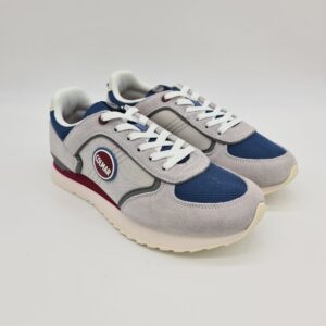 Colmar sneakers uomo Trevis block grigio chiaro e blu