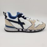 W6yz sneakers uomo Jet bianca e blu