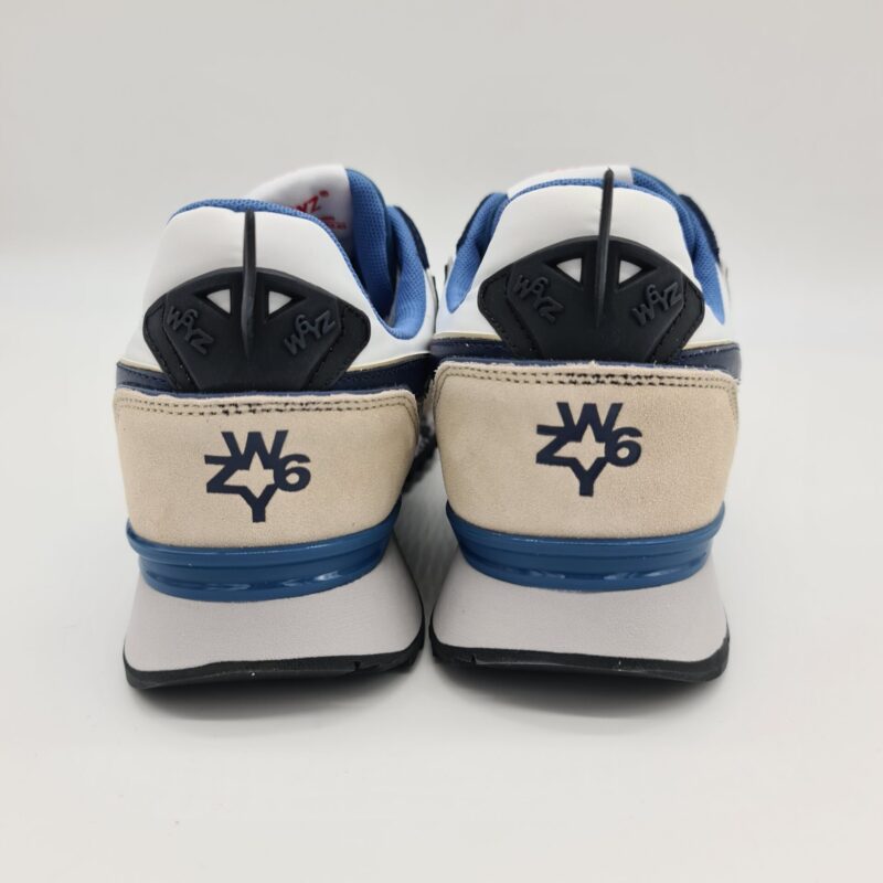 W6yz sneakers uomo Jet bianca e blu