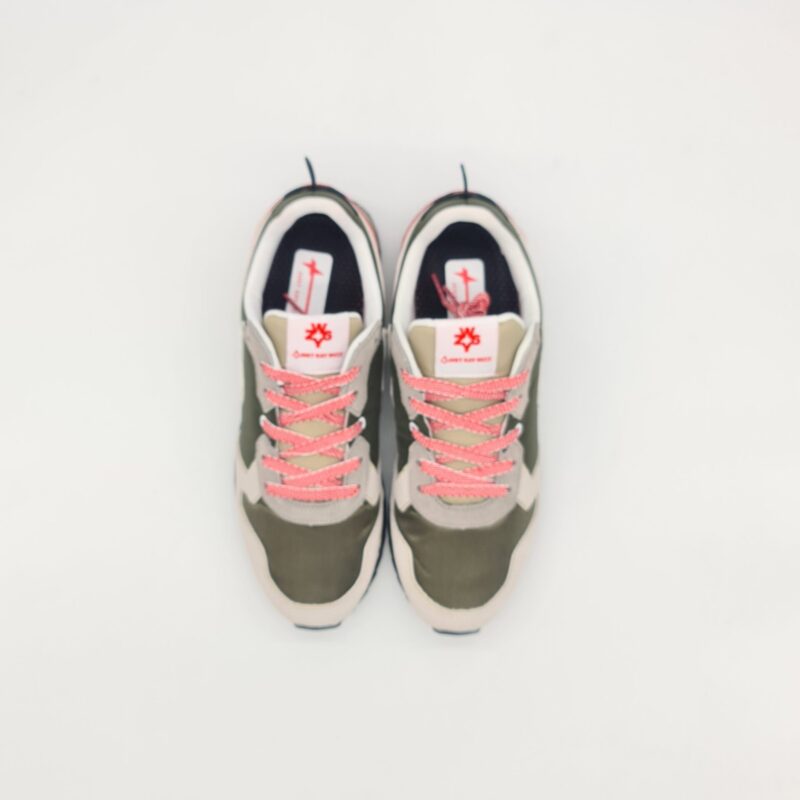 W6yz sneakers uomo Jet militare e bianca