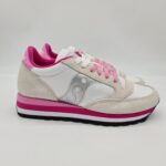 Saucony sneakers triple donna bianca e rosa