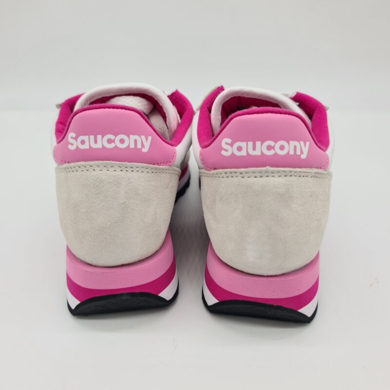 Saucony sneakers triple donna bianca e rosa