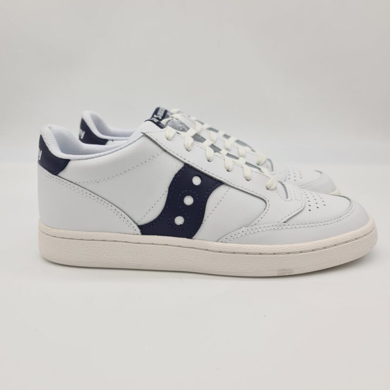 Saucony sneakers Court uomo bianca e blu
