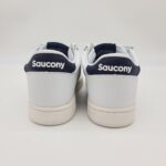 Saucony sneakers Court uomo bianca e blu