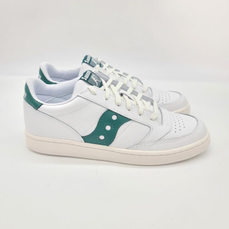 Saucony sneakers Court uomo bianca e verde