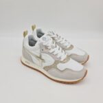 W6yz sneakers donna Myha bianca e oro