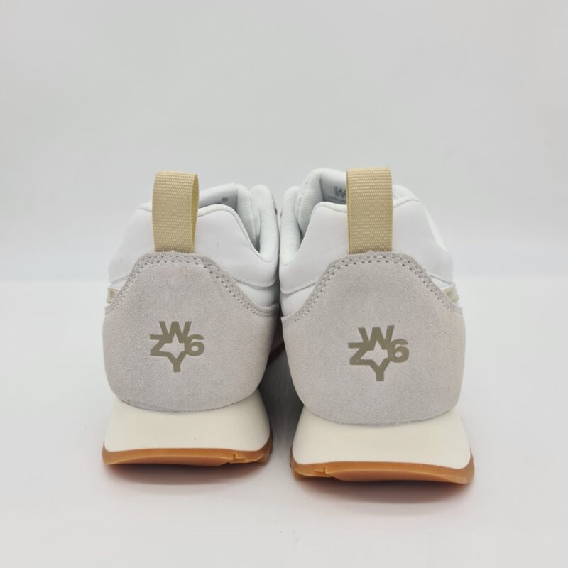 W6yz sneakers donna Myha bianca e oro