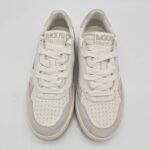 Back 70 sneakers donna bianca con dettagli rosa