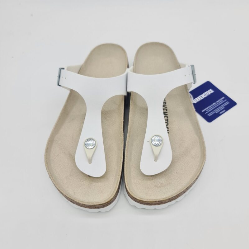 Birkenstock Gizeh infradito donna bianco