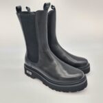 Cult stivaletto alto platform Slash 3267 nero donna