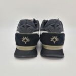 W6yz Jet sneakers uomo nera suola camouflage