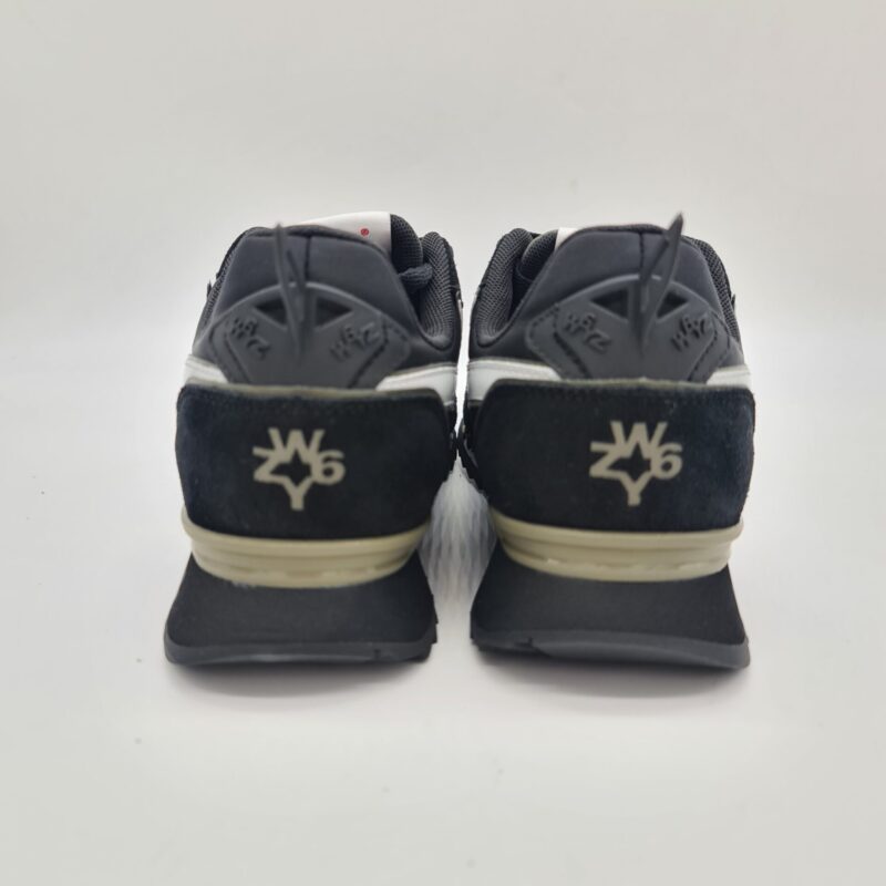 W6yz Jet sneakers uomo nera suola camouflage