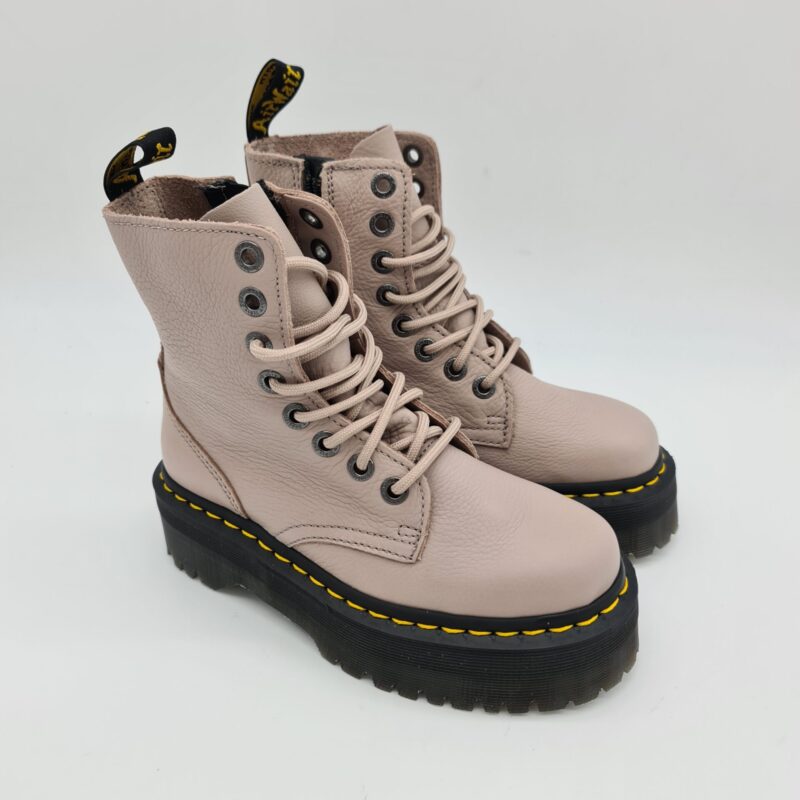 Dr. Martens Jadon Pisa anfibio platform donna  vintage taupe