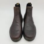 Dr. Martens stivaletto Embury pelle ingrassata marrone uomo