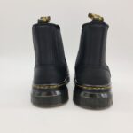 Dr. Martens stivaletto Embury pelle nera ingrassata uomo