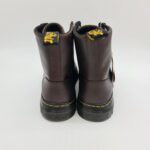 Dr. Martens Combs Leather anfibio uomo pelle ingrassata marrone