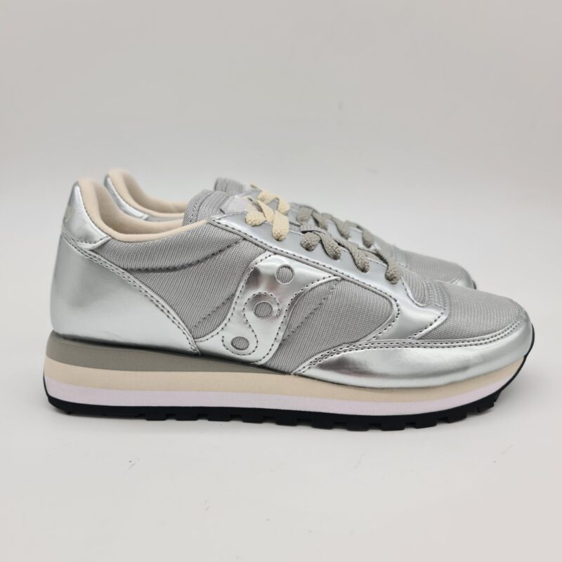 Saucony jazz Triple sneakers donna argento