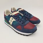 Saucony Shadow sneakers uomo blu bordeaux