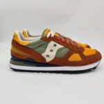 Saucony Shadow sneakers uomo ruggine e arancio