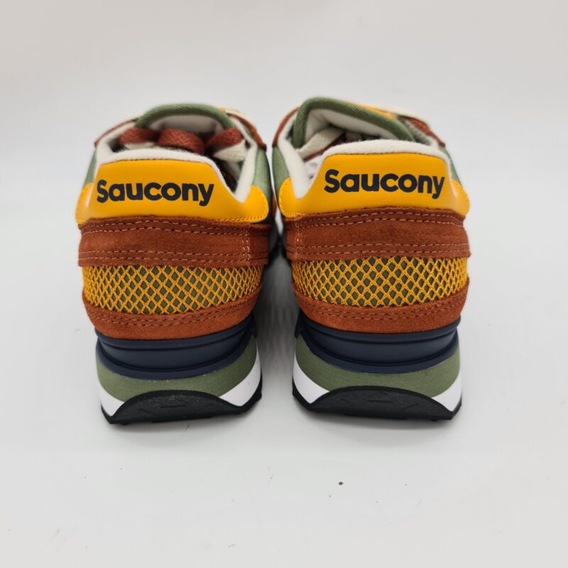 Saucony Shadow sneakers uomo ruggine e arancio