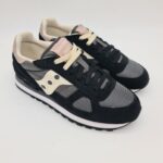 Saucony Shadow sneakers donna nera e grigia