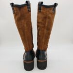 Felmini stivale donna scamosciato cuoio tacco 6 cm